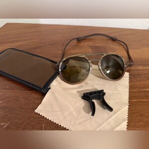 Ombraz Dolomite Sunglasses & Nose Riser Limited Edition Slate Polarized